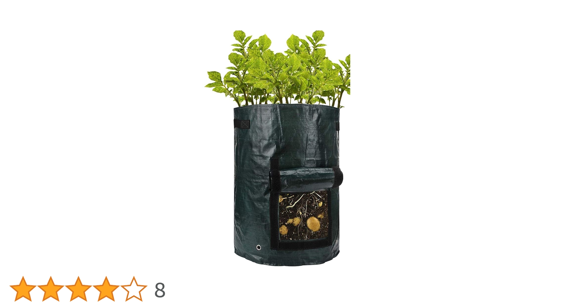Amazon｜TONG YUE ブラック ポテトバッグ 2個セット、ジャガイモ